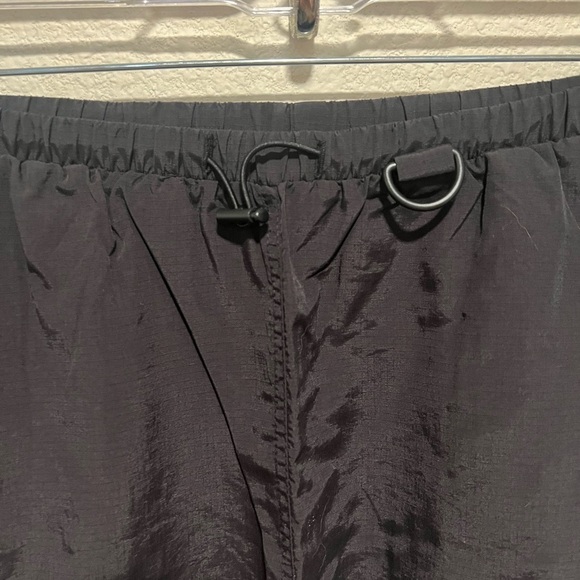 Angel Kiss Black Ruched Pencil Midi Skirt size large - Picture 3 of 6